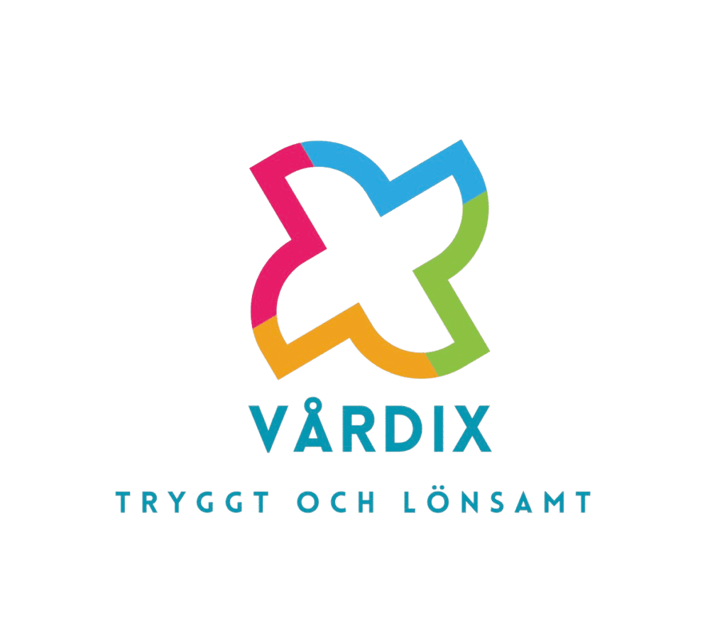 Bild på VårdIX logga